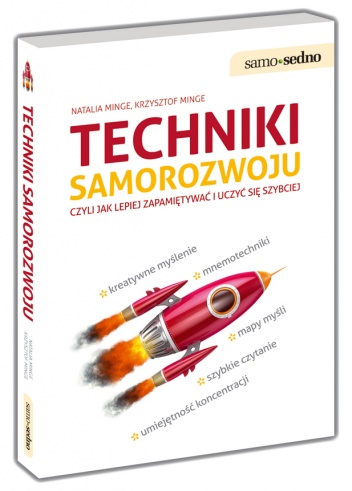 Okładka: Krzysztof Minge - Techniki samorozwoju