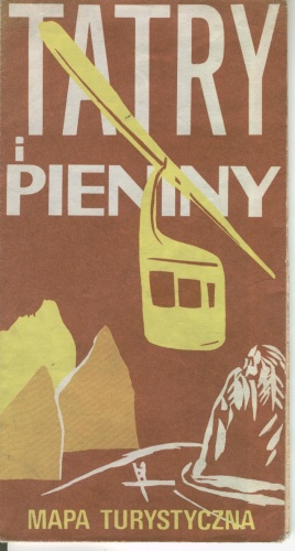 Okładka: Jerzy Zembrzuski - Tatry i Pieniny. Mapa turystyczna