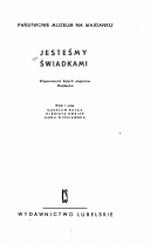 Okładka: Czesław Rajca - Jesteśmy świadkami