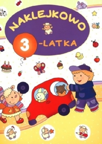 Okładka: Elżbieta Lekan - Naklejkowo 3-latka