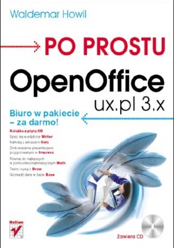 Okładka: Waldemar Howil - Po prostu OpenOffice.ux.pl 3.x