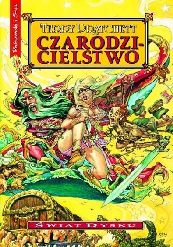 Okładka: Terry Pratchett - Czarodzicielstwo