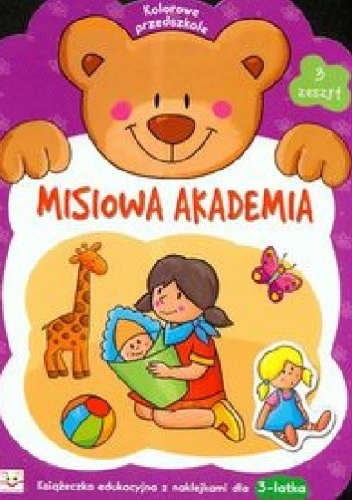 Okładka: Anna Podgórska - Misiowa akademia. Zeszyt 3