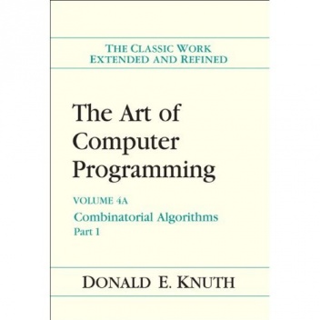 Okładka: Donald E. Knuth - The Art of Computer Programming. Volume 4A: Combinatorial Algorithms Part 1