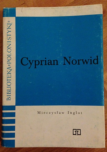 Okładka: Mieczysław Inglot - Cyprian Norwid