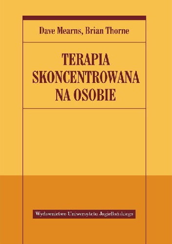 Okładka: Dave Mearns - Terapia skoncentrowana na osobie