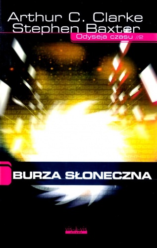 Okładka: Arthur C. Clarke - Burza słoneczna