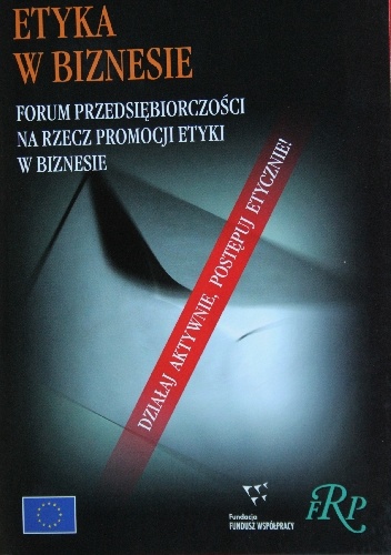 Okładka: Bożena Klimczak - Etyka w biznesie