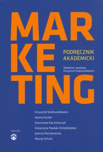 Okładka: Krzysztof Andruszkiewicz - Marketing. Podręcznik akademicki