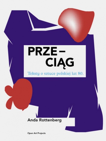 Okładka: Anda Rottenberg - Przeciąg: Teksty o sztuce polskiej lat 80