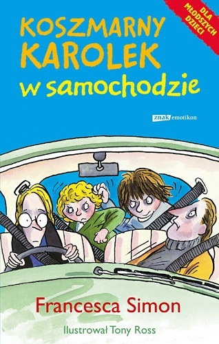 Okładka: Francesca Simon - Koszmarny Karolek w samochodzie