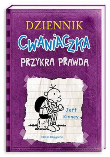Okładka: Jeff Kinney - Przykra prawda