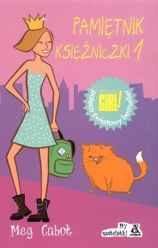 Okładka: Meg Cabot - Pamiętnik księżniczki
