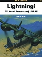 Okładka: Tomasz Szlagor - Lightningi 12. Armii Powietrznej USAAF