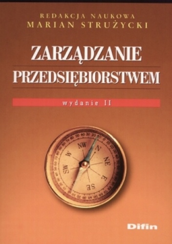 Okładka: Marian Strużycki - zarządzanie przedsiębiorstwem
