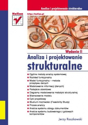 Okładka: Jerzy Roszkowski - Analiza i projektowanie strukturalne. Wydanie II