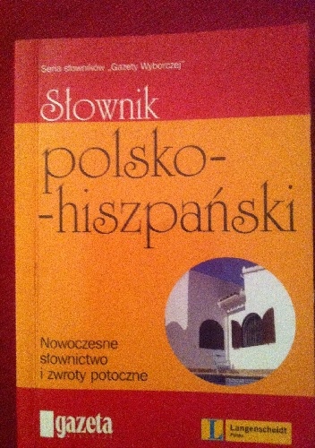 Okładka:  - Słownik polsko-hiszpański