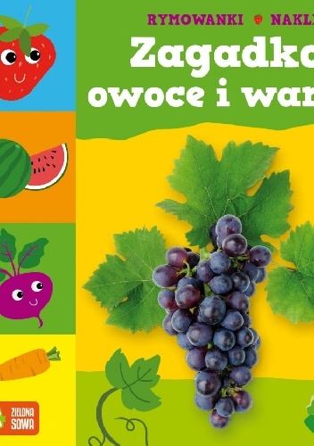 Okładka:  praca zbiorowa - Zagadkowe owoce i warzywa
