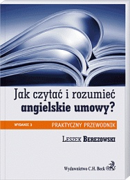 Okładka: Leszek Berezowski - Jak czytać i rozumieć angielskie umowy?