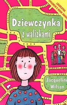 Okładka: Jacqueline Wilson - Dziewczynka z walizkami