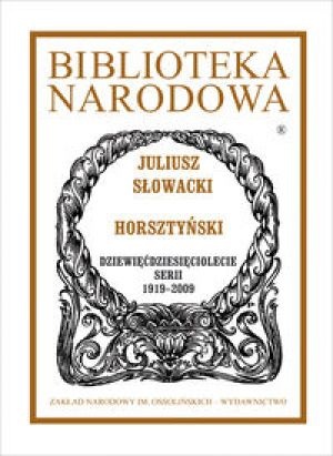 Okładka: Juliusz Słowacki - Horsztyński