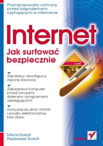 Okładka: Maria Sokół - Internet. Jak surfować bezpiecznie