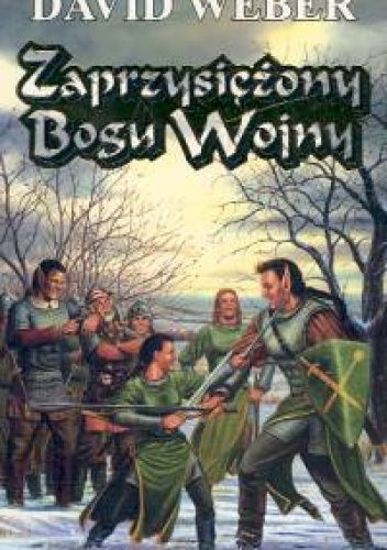 Okładka: David Weber - Zaprzysiężony bogu wojny