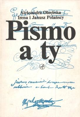 Okładka: Aleksandra Obrębska - Pismo a ty
