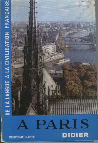 Okładka: Andrée Alvernhe - À Paris. Deuxième partie