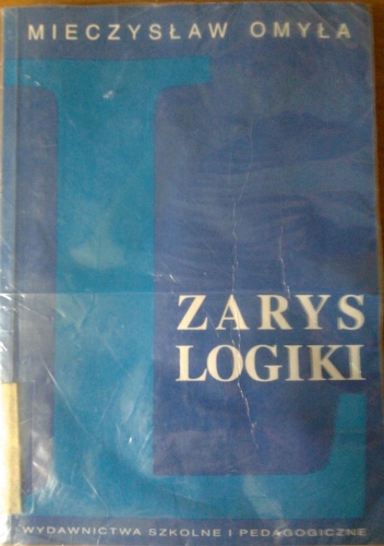 Okładka: Mieczysław Omyła - Zarys logiki