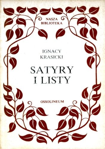 Okładka: Ignacy Krasicki - Satyry i listy