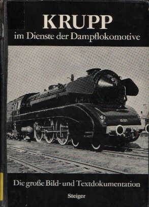 Okładka: Karl Rainer Repetzki - Krupp - im Dienste der Dampflokomotive