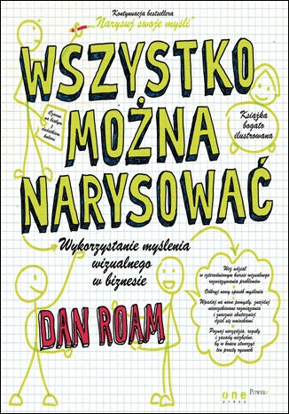 Okładka: Dan Roam - Wszystko można narysować. Wykorzystanie myślenia wizualnego w biznesie