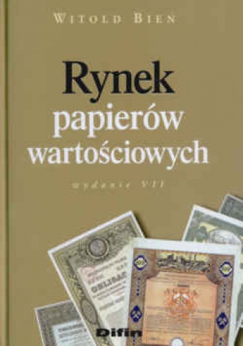 Okładka: Witold Bień - Rynek papierów wartościowych