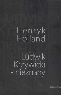 Okładka: H. Holland - Ludwik Krzywicki-nieznany