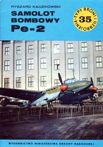 Okładka: Ryszard Kaczkowski - Samolot bombowy Pe-2