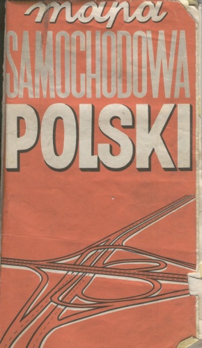Okładka:  praca zbiorowa - Mapa samochodowa Polski