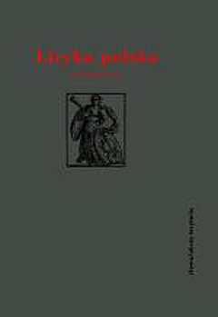Okładka: Jan Prokop - Liryka polska. Interpretacje