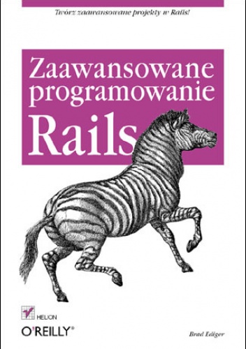 Okładka: Brad Ediger - Rails. Zaawansowane programowanie