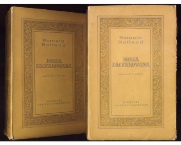 Okładka: Romain Rolland - Dusza zaczarowana. Tom 1-4