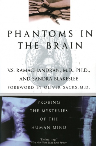 Okładka: Vilayanur Ramachandran - Phantoms in the Brain. Probing the Mysteries of the Human Mind