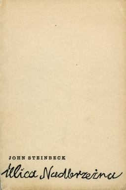 Okładka: John Steinbeck - Ulica Nadbrzeżna