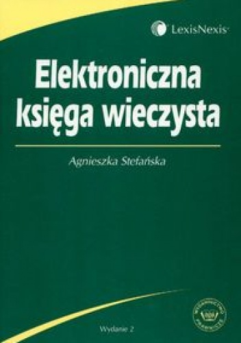 Okładka: Agnieszka Stefańska - Elektroniczna księga wieczysta
