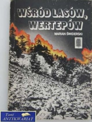 Okładka: Marian Świderski - Wśród lasów, wertepów