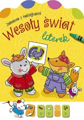 Okładka: Agnieszka Bator - Wesoły świat literek