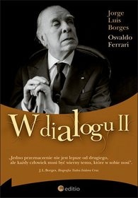 Okładka: Jorge Luis Borges - W dialogu II