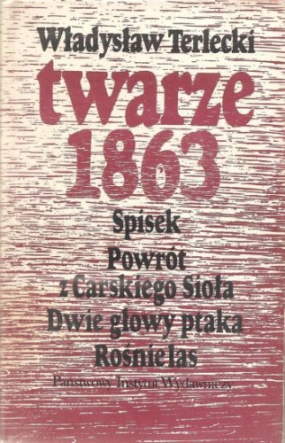 Okładka: Władysław Terlecki - Twarze 1863