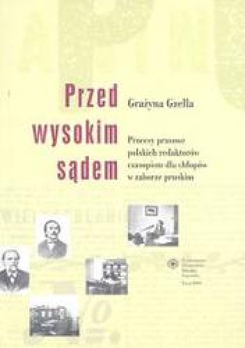 Okładka: Grażyna Gzella - Przed wysokim sądem