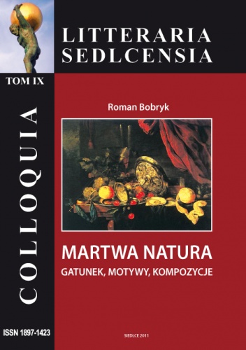 Okładka: Roman Bobryk - Martwa natura. Gatunek, motywy, kompozycje
