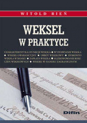 Okładka: Witold Bień - Weksel w praktyce